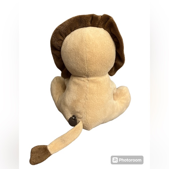 Carters Just One You Tan Lion Wind Up Musical Baby Plush Toy Head Moves Lovey - Picture 3 of 4